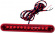 Custom Dynamics Led Light Bar Dual Intensity Red Accent Lt Bar Red