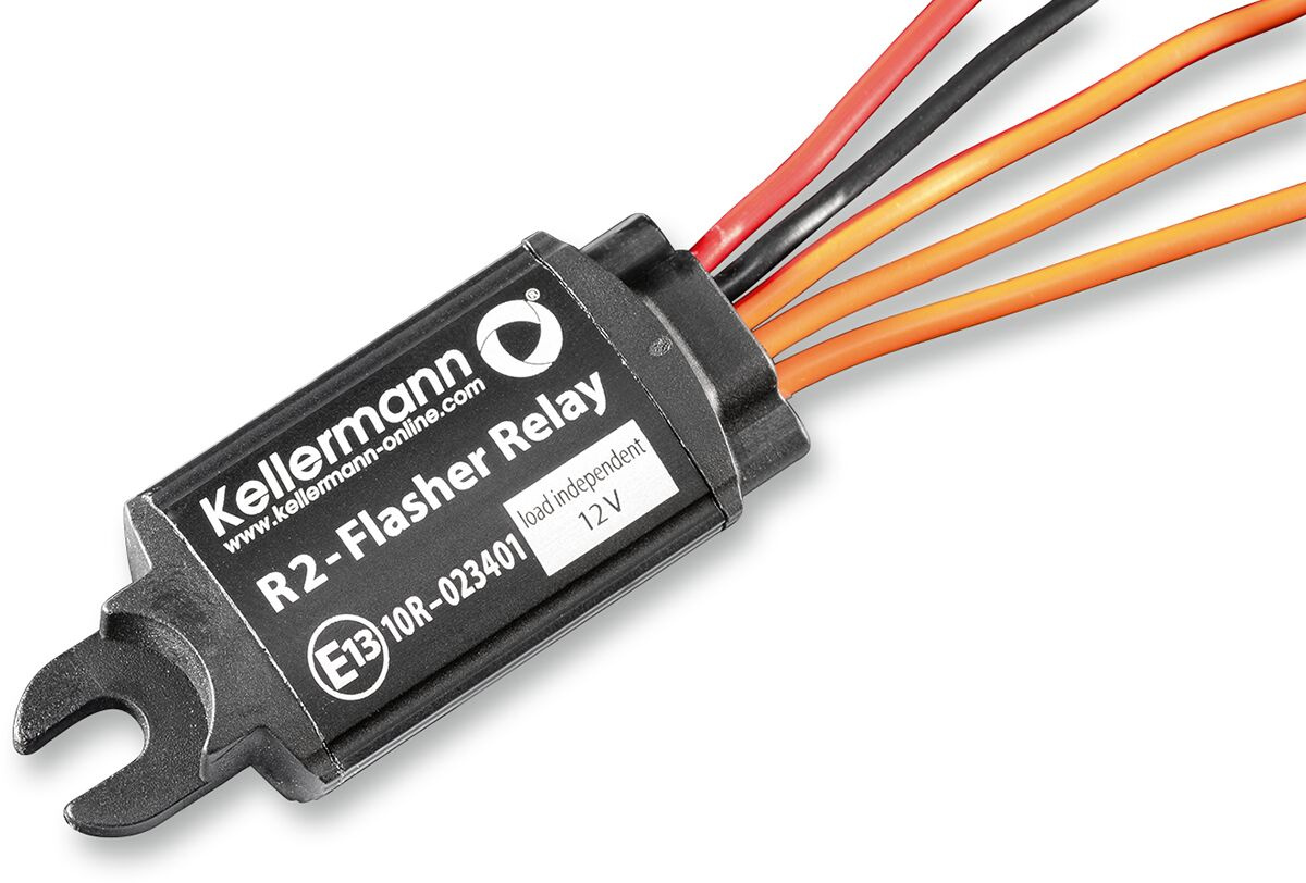 Kellermann Flasher Relay R2 Load-Independent Flasher Relay R2