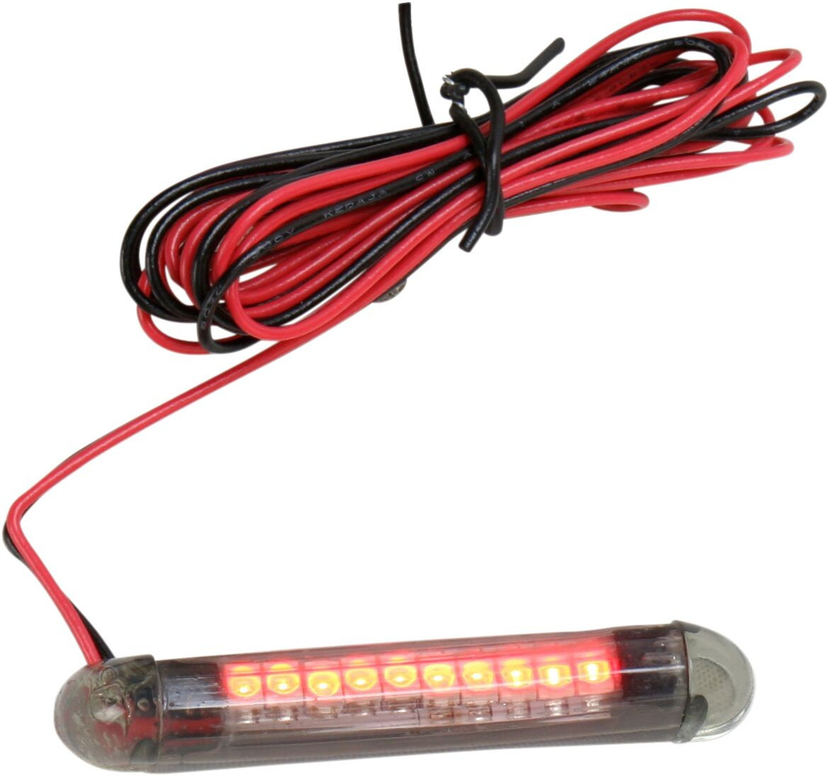 Custom Dynamics Truflex Strip 10Leds Truflex 10 Led - Red Leds/Smok