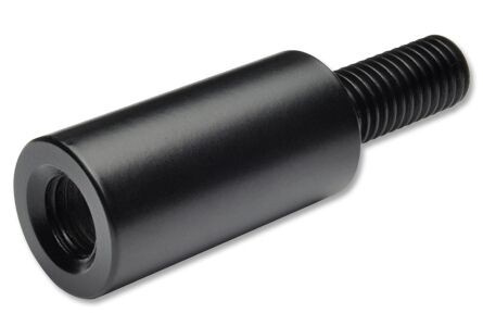 Kellermann Flexible Rubber Adapter Extension M8 X 30 Mm Black Silentru