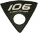 Custom Dynamics Badge Wedge 106 Cubic Inch Left Side Badge Vic Wedge L