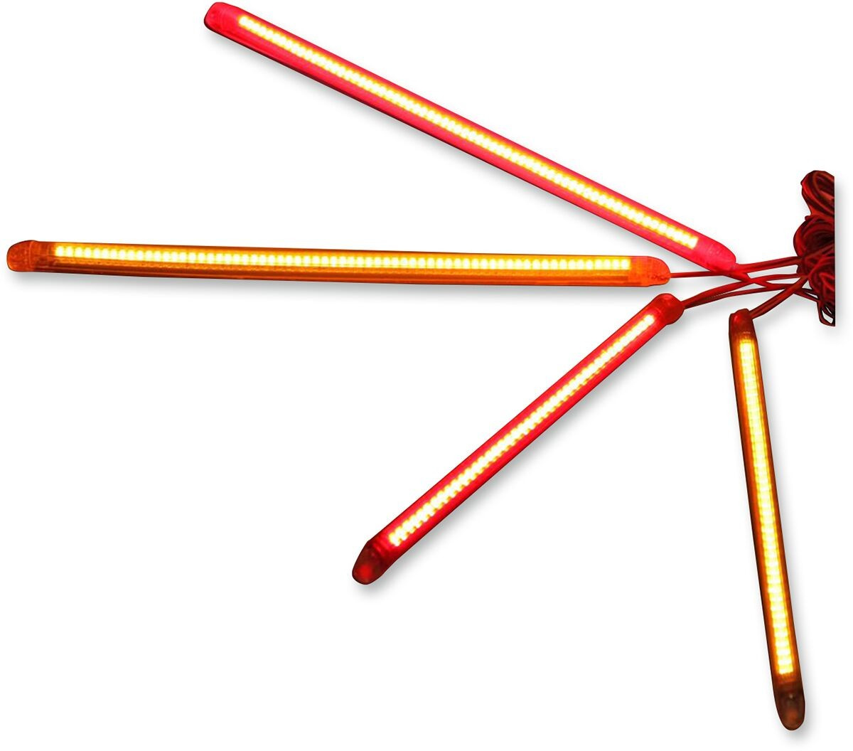 Custom Dynamics Flexible 40Led Lighting Strips Truflex Ii Amber/Smoke