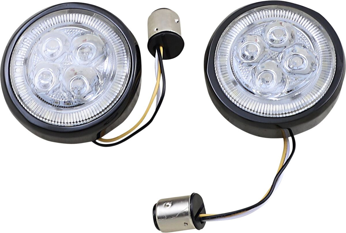 Ciro Signal Light Inserts Fang Front Black Light Fang Front Black