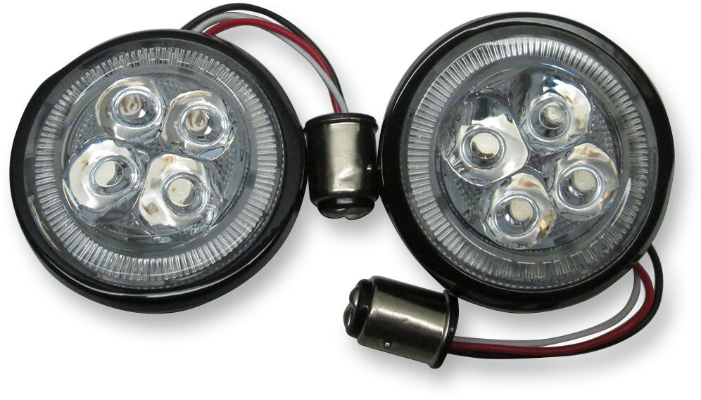Ciro Signal Light Inserts Fang Rear Black Light Fang Rear Black
