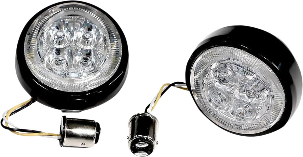 Ciro Signal Light Inserts Fang Rear Black Light Fang Rear Black