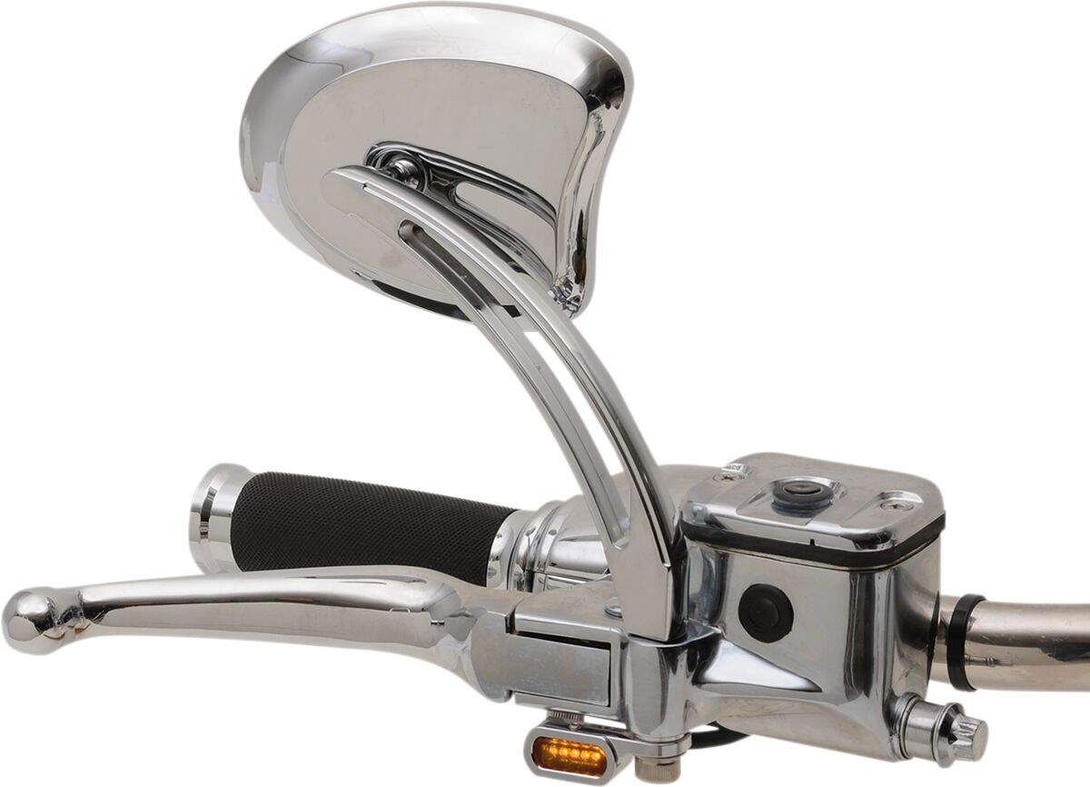 Drag Specialties Lights Marker Handlebar Chrome/Smoke Led Lights Trnsi