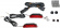 Custom Dynamics Light Luggage Rack Red Light Luggage Rack Red