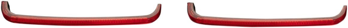 Custom Dynamics Light Bagz Red Low Profile Saddlebag Lights F
