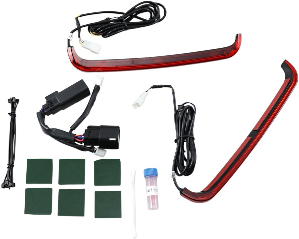 Custom Dynamics Light Bagz 10-13 Red Light Bagz 10-13 Red