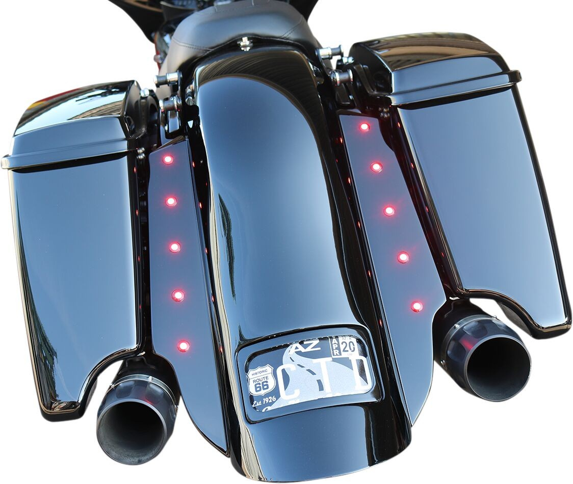 Paul Yaffe Bagger Nation Light Lbolts Amb Blk Light Lbolts Amb Blk