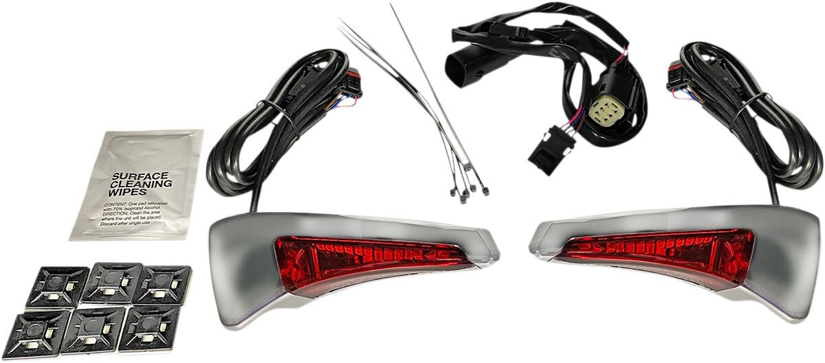 Custom Dynamics Light B-Rest Cvo Chr/Red Light B-Rest Cvo Chr/Red