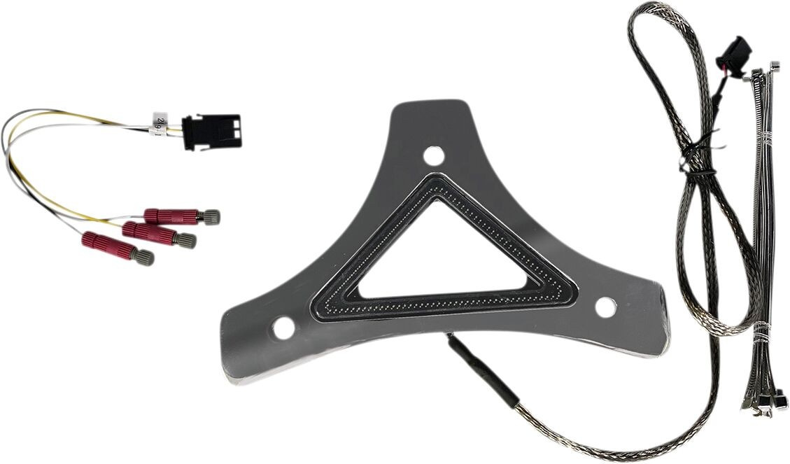 Custom Dynamics  Light Led Bkrst Rnbrk Chr