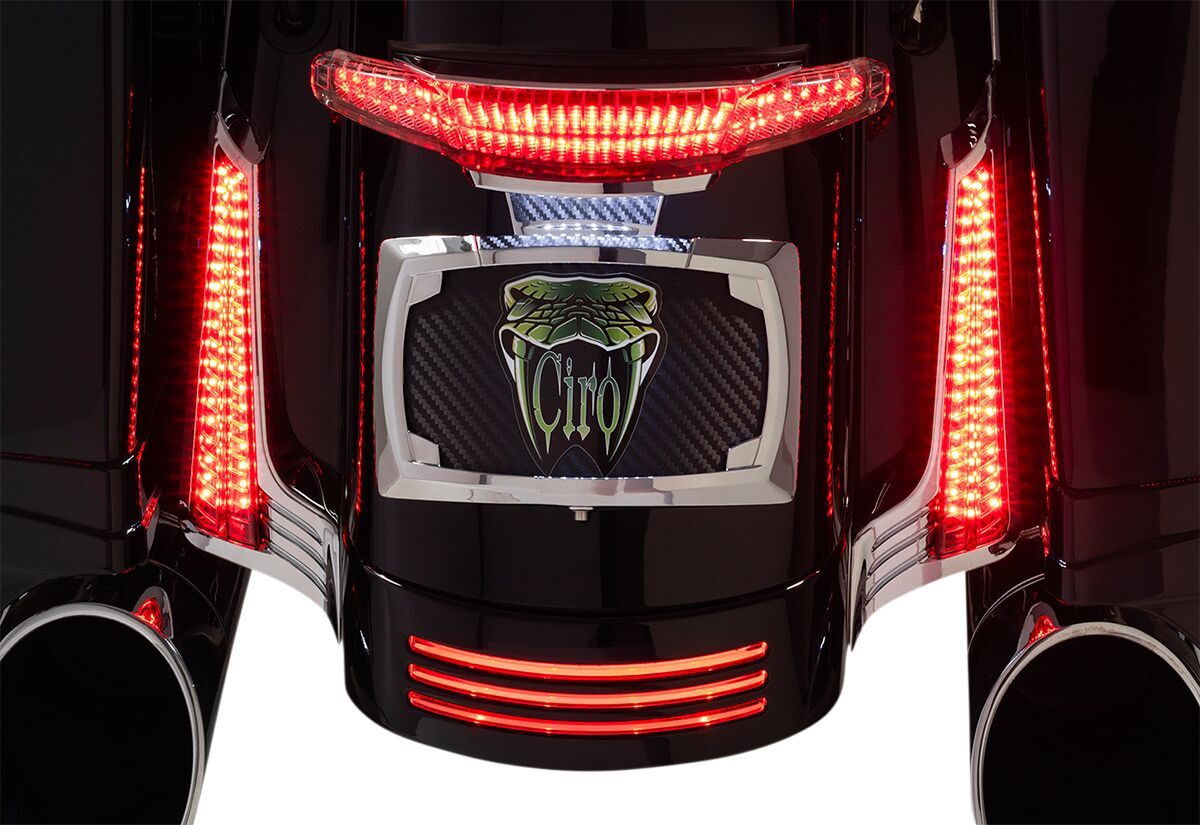 Ciro Lights Fill Red Flhx Chr Lights Fill Flhx Chr/Smk