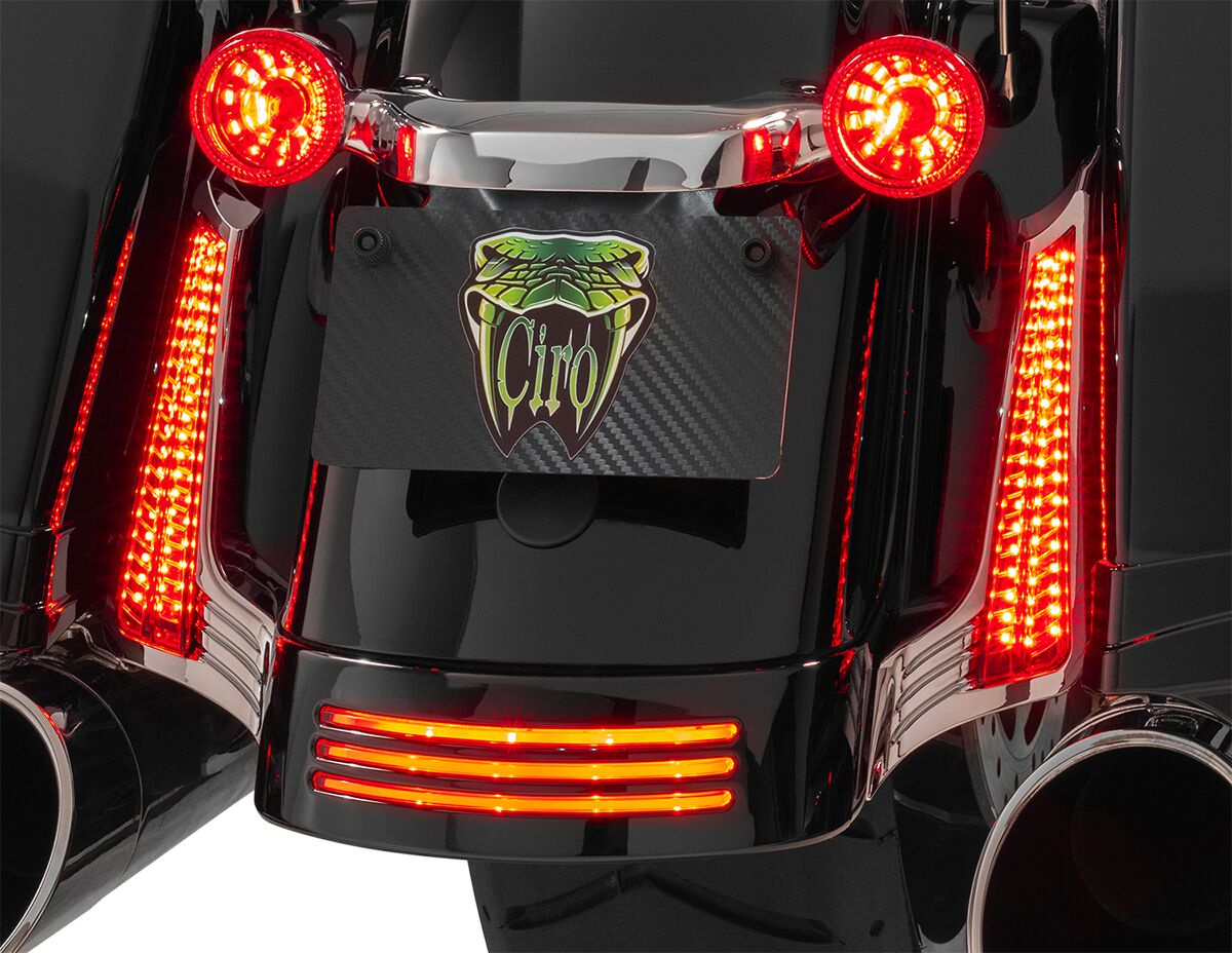 Ciro Lights Fill Red Flhx Blk Lights Fill Flhx Chr/Red