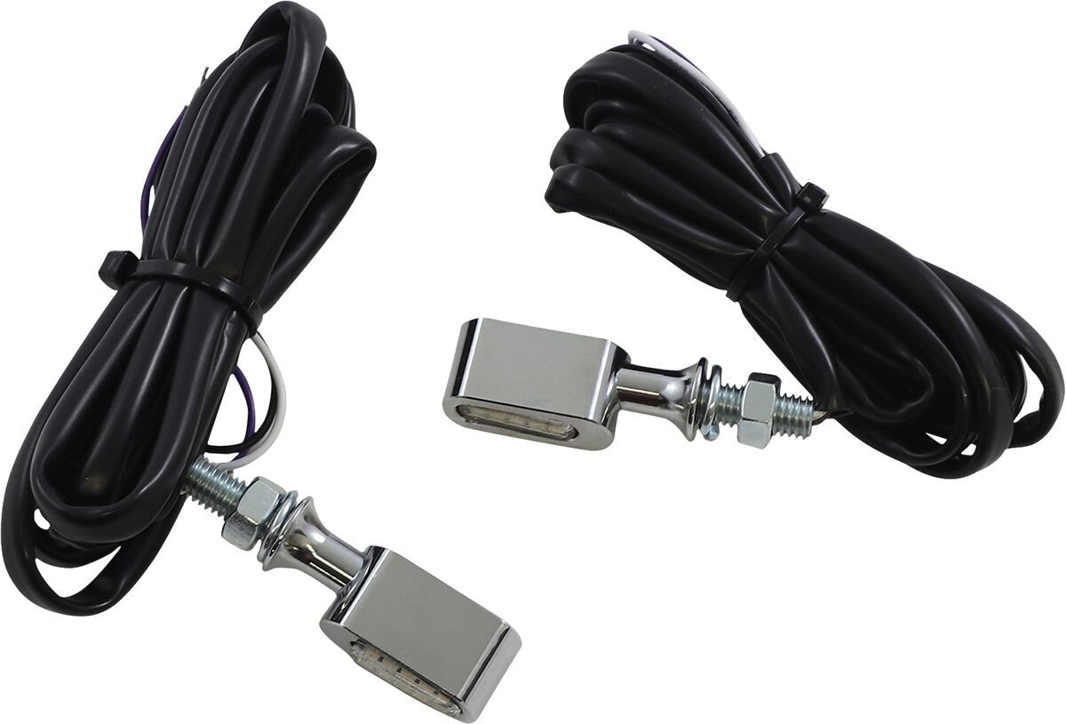 Drag Specialties Light Mrkr Chr Clr W/Ambr Light Mrkr Chr Clr W/Ambr