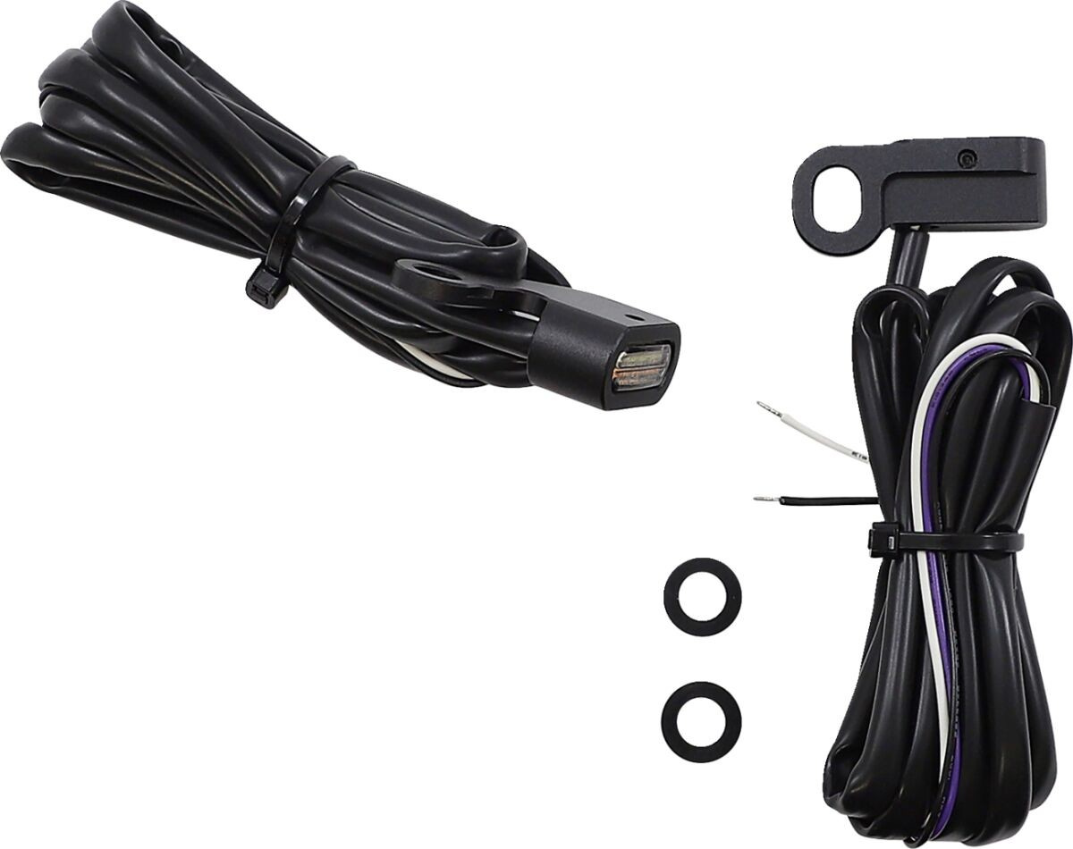 Drag Specialties Lights Mkr Mb Wh/Ambr 96- Lights Mkr Mb Wh/Ambr 96-