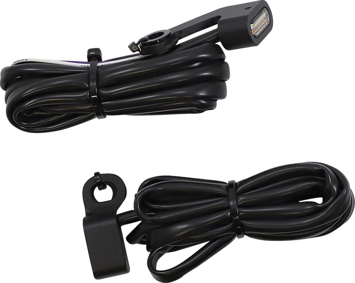 Drag Specialties Lights Mkr Mb Wh/Amb Flt Lights Mkr Mb Wh/Amb Flt