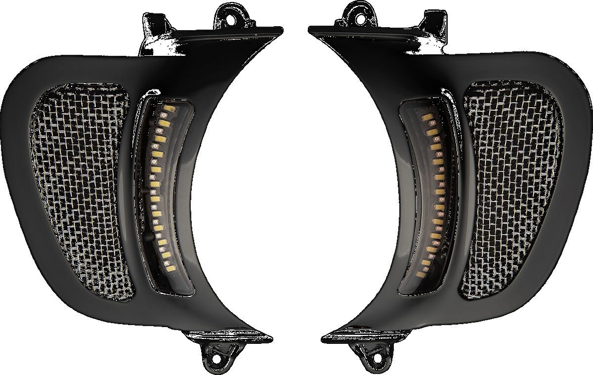 Custom Dynamics Light Rg Vent Blk Road Glide Vent With Aw V2 & P