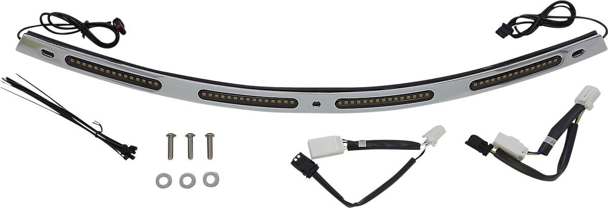 Custom Dynamics Trim Dynamic Flht06-13 Ch Windshield Trim Aw V2 For '0