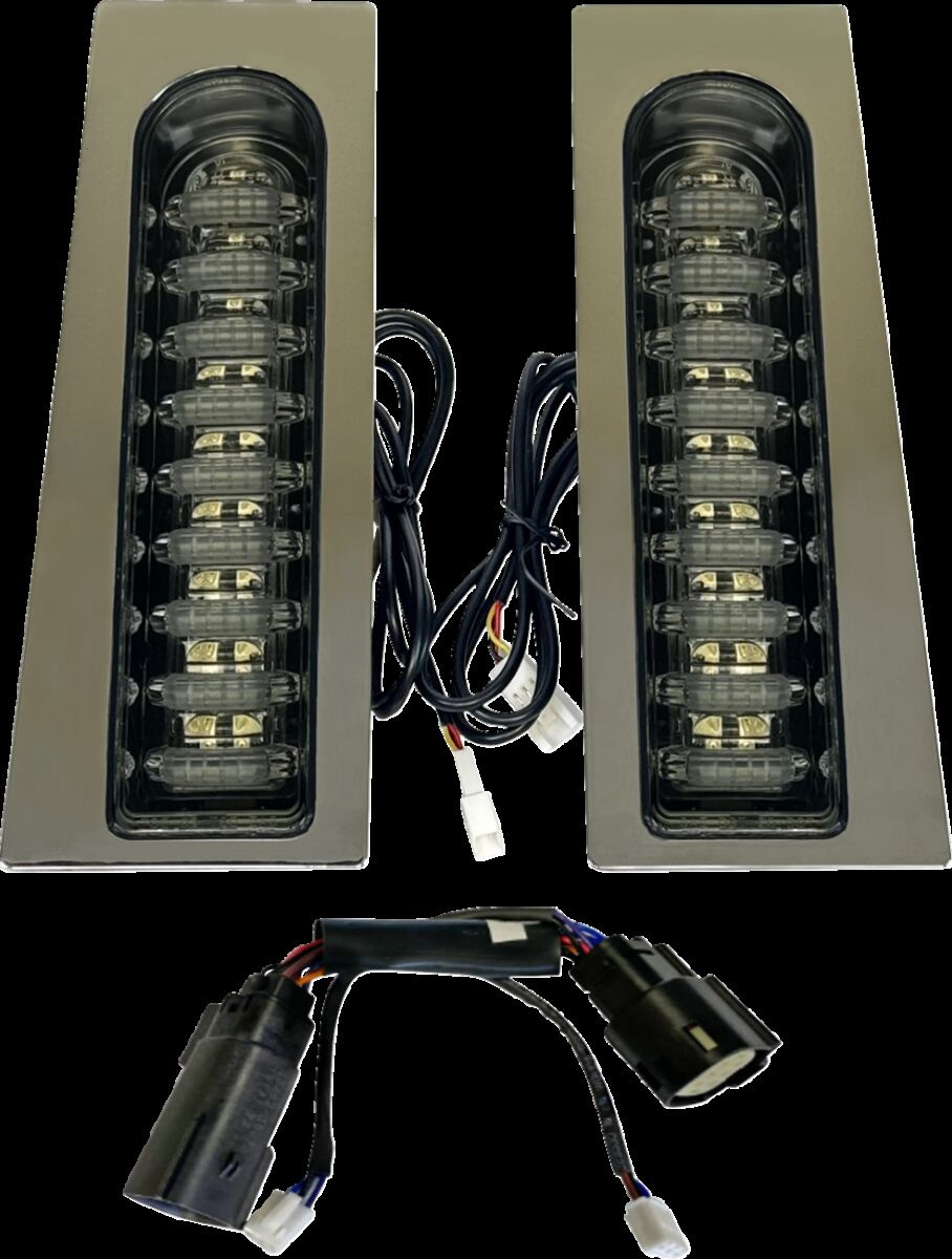 Custom Dynamics Light Probeam Fillerz Dual Color Chrome W/ Smoked Lens