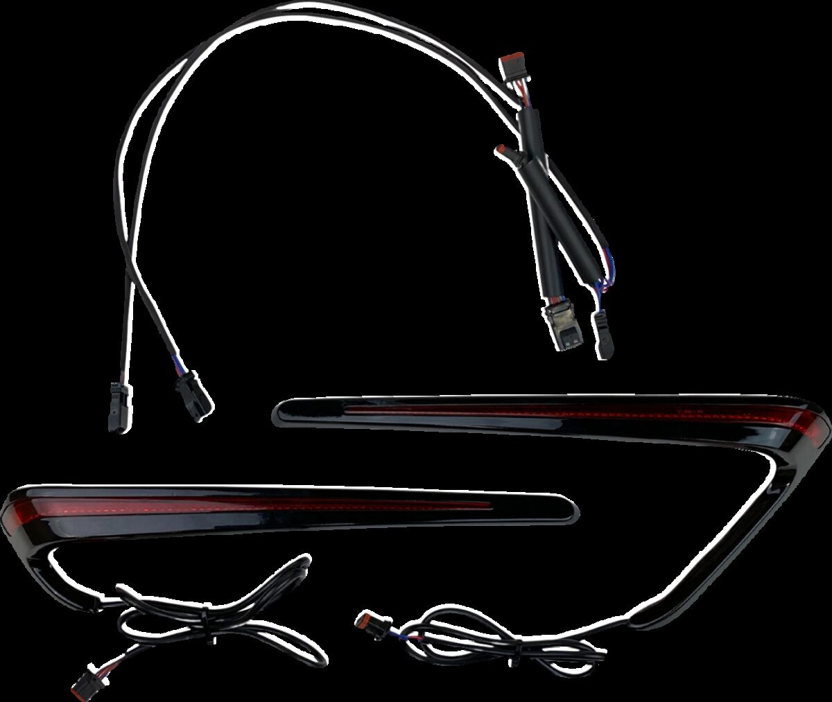 Custom Dynamics Lights Saddlebag Led Red Lens Lights Saddlebag Led Red