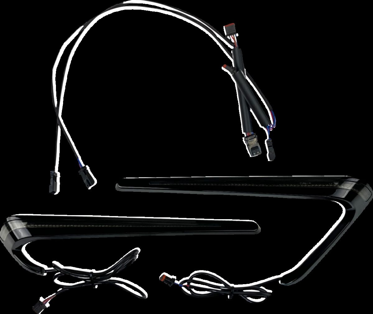 Custom Dynamics Lights Saddlebag Led Smoked Lens Lights Saddlebag Led