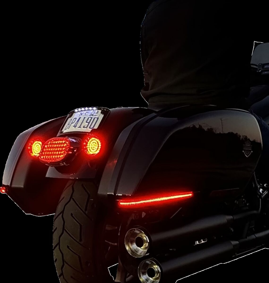 Custom Dynamics Lights Saddlebag Led Smoked Lens Lights Saddlebag Led