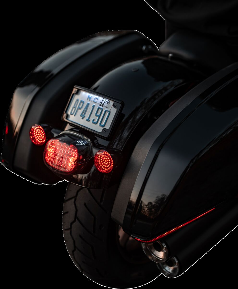 Custom Dynamics Lights Saddlebag Led Smoked Lens Lights Saddlebag Led