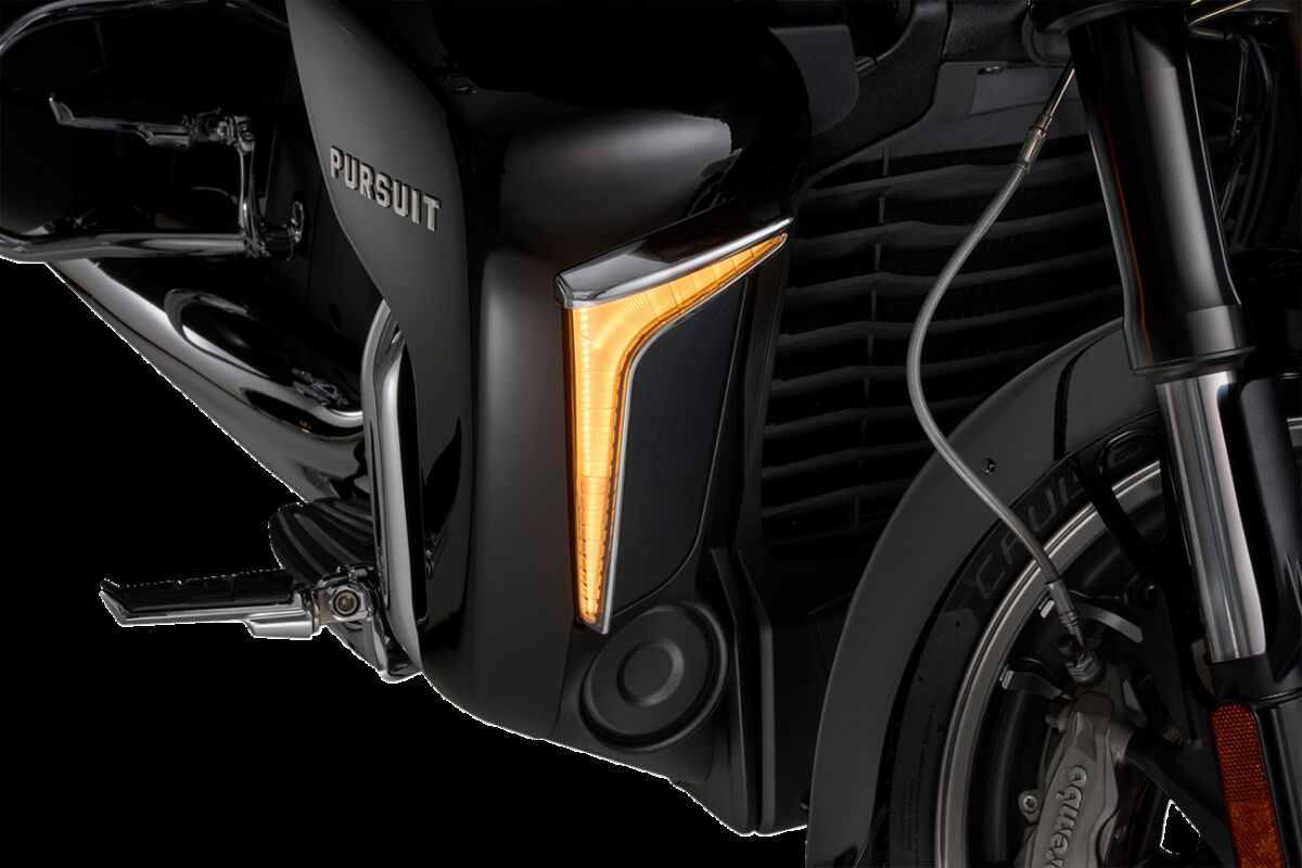 Ciro Lights Lower Fairing Indian Chrome Lights Lower Fairing Indian Ch