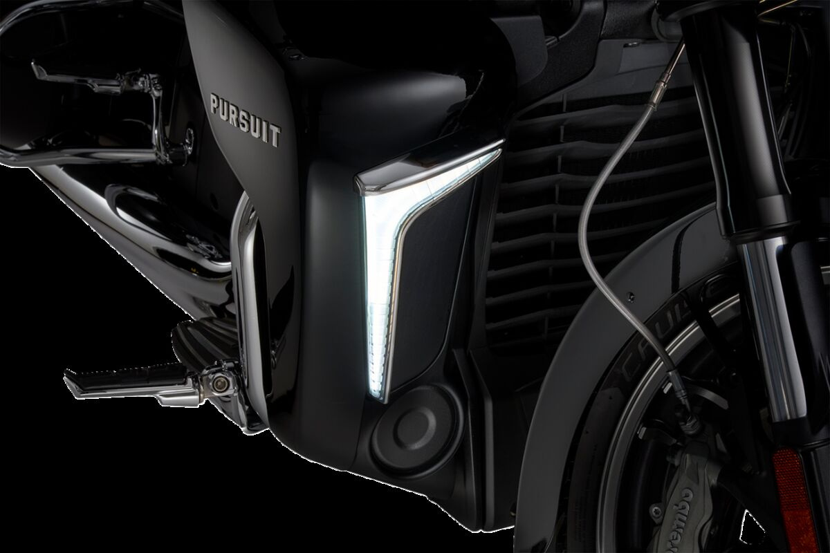 Ciro Lights Lower Fairing Indian Chrome Lights Lower Fairing Indian Ch