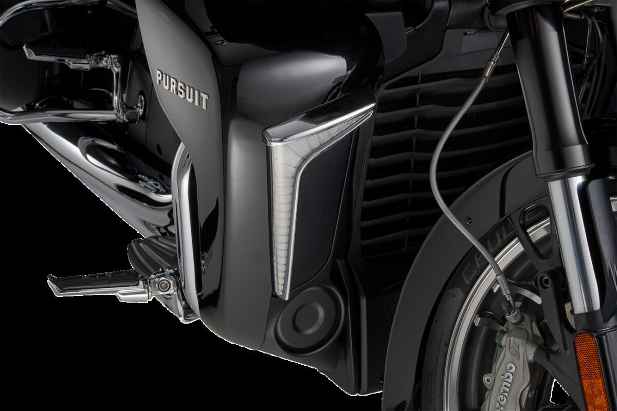 Ciro Lights Lower Fairing Indian Chrome Lights Lower Fairing Indian Ch