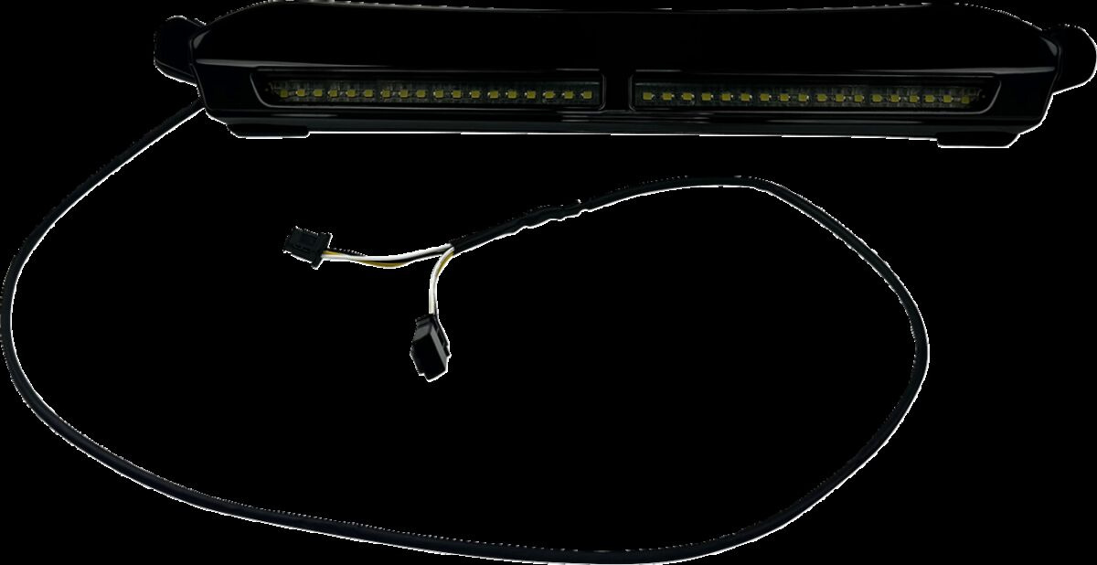 Custom Dynamics Lights Led Windshield Trim Gloss Black Road Glide Ligh