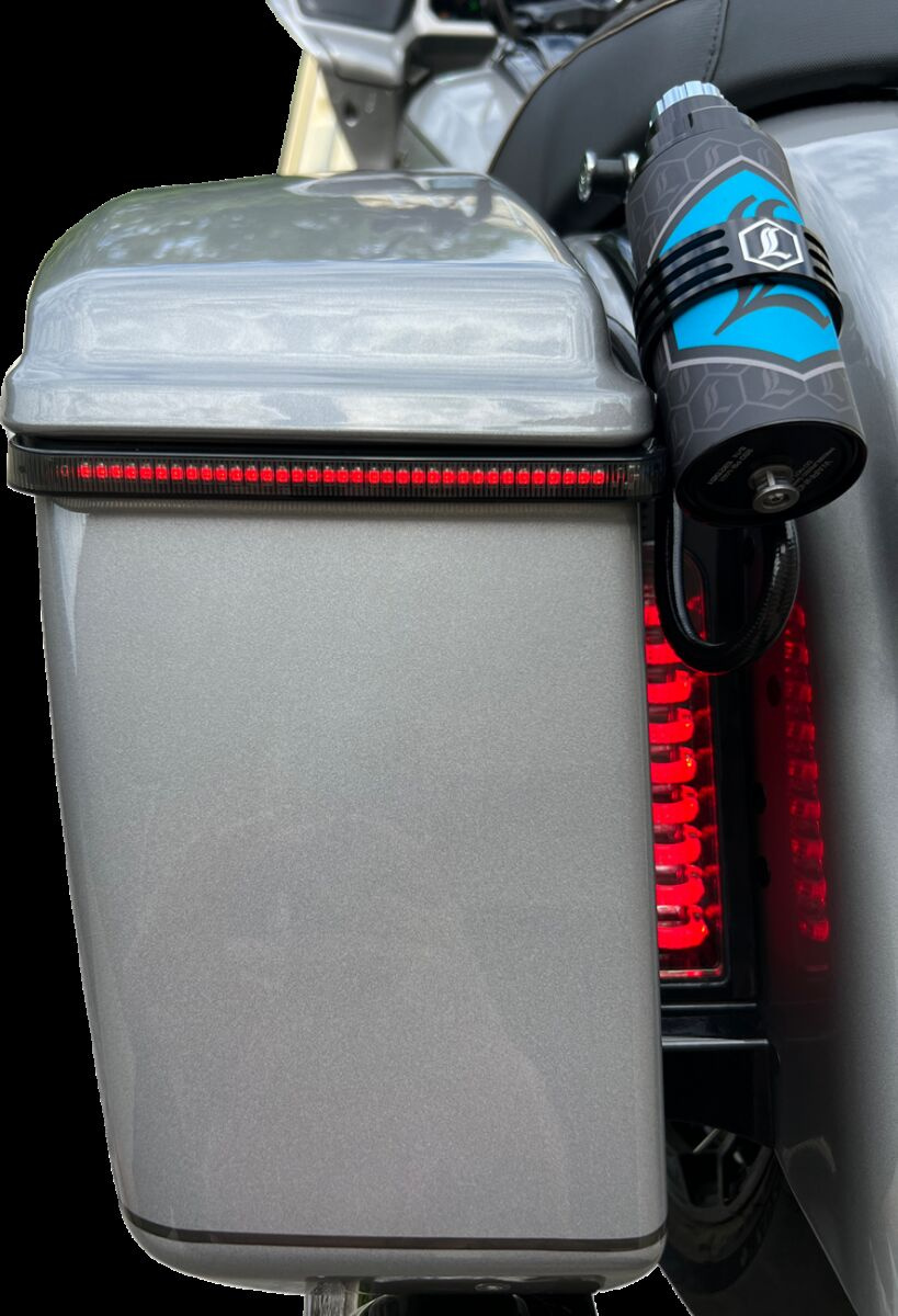 Custom Dynamics Light Led Low Profile Saddlebag Smoked Light Led Low P