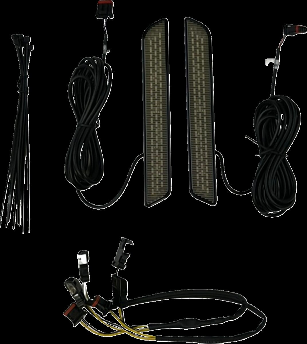 Custom Dynamics Light Led Fork Reflector Replacement Smoked Light Led