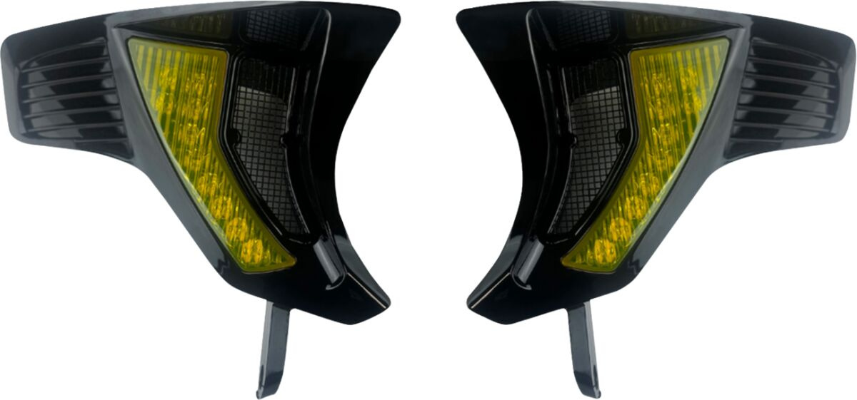 Custom Dynamics Lights Turn Signal Vents Yellow Lights Turn Signal Ven