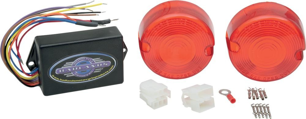 Badlands Illuminator Module Plug-N-Play W/Red Lenses Module Signal 6Pi