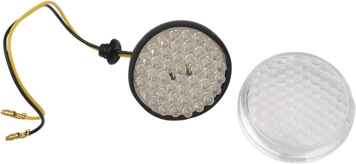 Drag Specialties Led Turn Signal Conversion Deuce-Style Amber Single-F