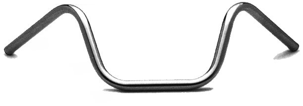 Softail/Hugger styre H=22cm B=71cm PB=22cm passar 82-upp med pressning