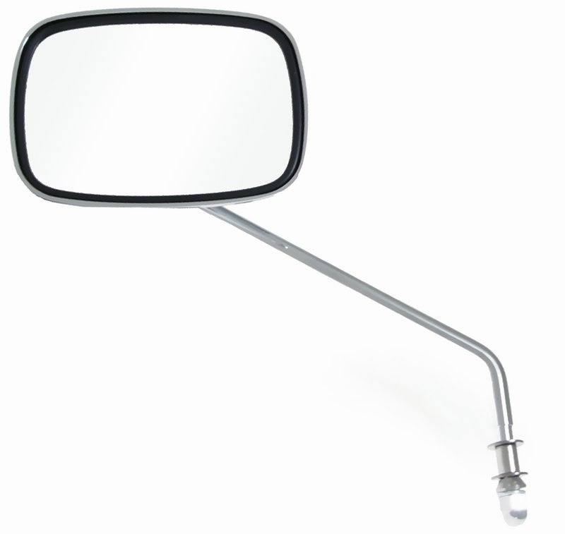 H-D backspegel v�nster sida, l�ng f�starm 132x95mm