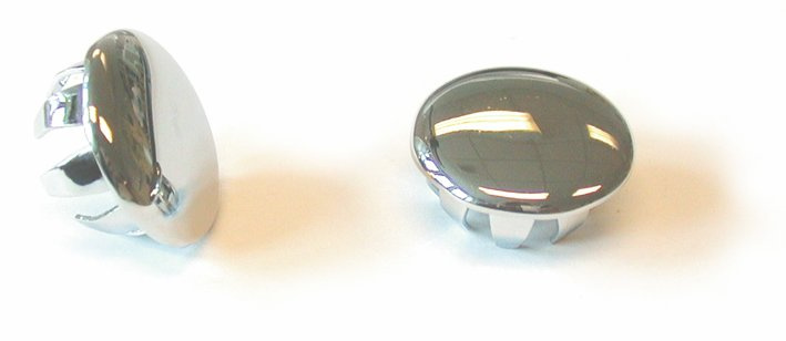 Hole plugs for grips 21-0041, chrome