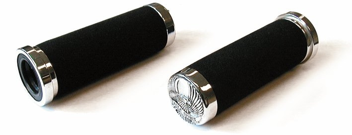 Softgrips with chrome ends, Eagle spirit 1