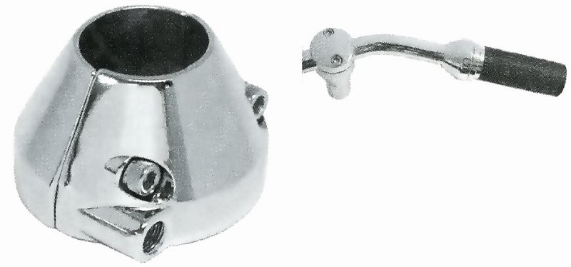 Klammer gasrulle 31mm l�ng. Anv. enkel vajer typ 82-95