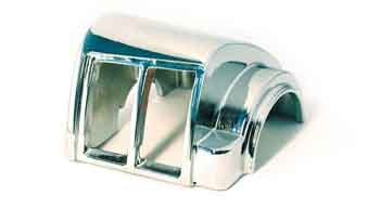 Klammer str�mbrytare styre, �vre h�ger sida, H-D 82-95, kromad