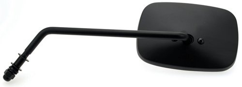 H-D backspegel v�nster sida, l�ng f�starm 132x95mm, svart