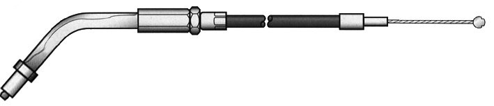 Gasvajer dragande, STD, XLH Hugger 883/1200 96-03