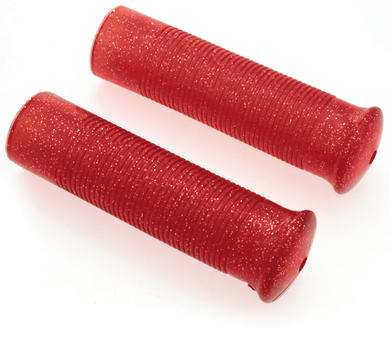 Grip set Avon Metal Flake chopper Red