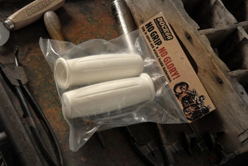 Bronson Style Grip Set white 1 inch