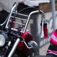 Anderson Style Grip Set short transparent red 1 inch