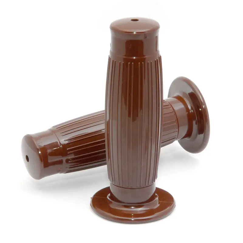 Barrel Style Grip Set Brown 22 mm