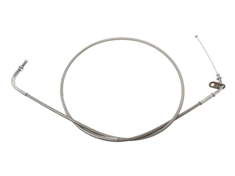 Highway Hawk Throttle cable steel braided + 15 cm XVS 1100